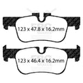 EBC 2016+ BMW X1 F48 2.0T (28i) Bluestuff Rear Brake Pads