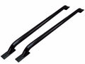 Stake Pocket Bed Rails Bed Rails - 3 Ft. Long - With base plates - Black Universal - -