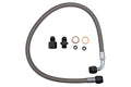 IAG Performance High Pressure Braided Power Steering Line (Rotated Turbo Routing) For 2002-07 WRX 2
