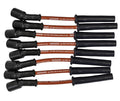 Moroso GM LS 5.7L/6.0L/6.2L/7.0L Ultra 40 8.5mm Multi-Angle Boot Ignition Spark Plug Wire Set - Red