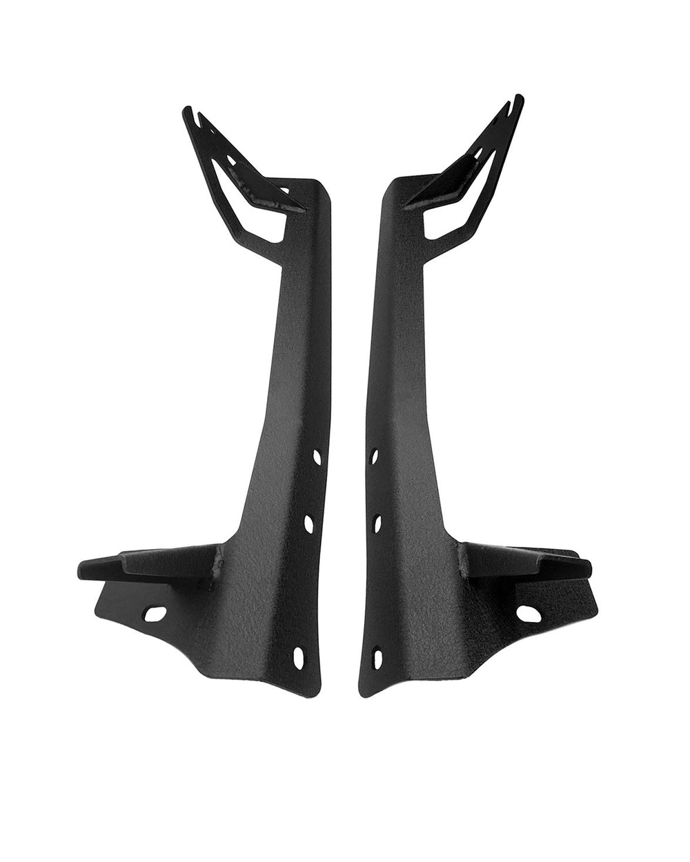 ~(9 lbs. 25X9X6)~ Jeep JK 52-53 Inch Straight LED Light Bar Window Pillar Bracket 2007-18 Quake LED