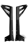 ~(9 lbs. 25X9X6)~ Jeep JK 52-53 Inch Straight LED Light Bar Window Pillar Bracket 2007-18 Quake LED