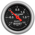 Autometer Sport-Comp Gauge Vac/Boost 2 1/16in -1 - +2 Bar Mechanical Sport-Comp