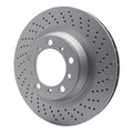 DFC 16-23 Porsche 718 Cayman Right Rear Drilled GeoSPEC Coated Rotor