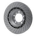 DFC 16-23 Porsche 718 Cayman Right Rear Drilled GeoSPEC Coated Rotor