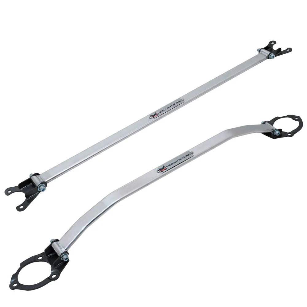 Megan Racing BMW E30 82-91 1 piece Racing Spec front strut bar RU