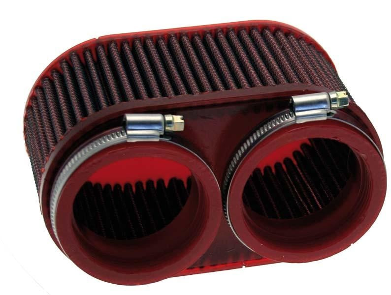BMC Twin Air Carburetor Filter - 61mm x 2 ID / 74mm H