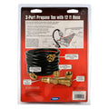 CAMCO BRASS TEE W/3 PORTS W/ 12FT HOSE
