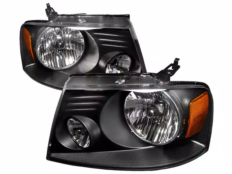 CRYSTAL HOUSING HEADLIGHTS BLACK