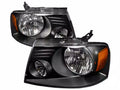 CRYSTAL HOUSING HEADLIGHTS BLACK