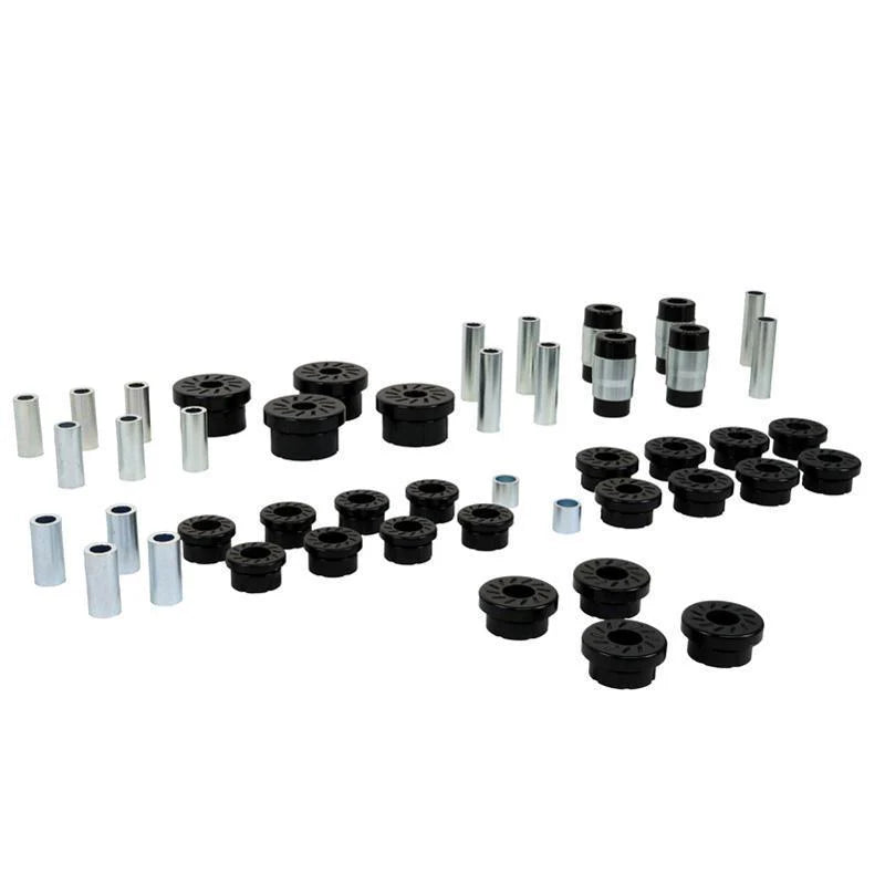 Control arm - upper and lower bushing 4 Shell Bushings 24 Bushings 18 Tubes Grease