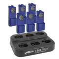 Rugged Radios 6-Pack Bank Charger for Handheld Radios V3