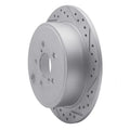 DFC 08-15 Subaru Outback Rear Right Drilled & Slotted Geoperformance Rotor