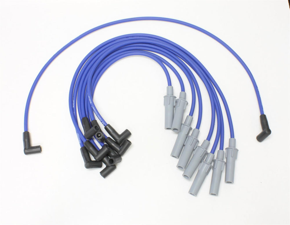 WIRES 8 CYL DODGE CUSTOM FIT BLUE