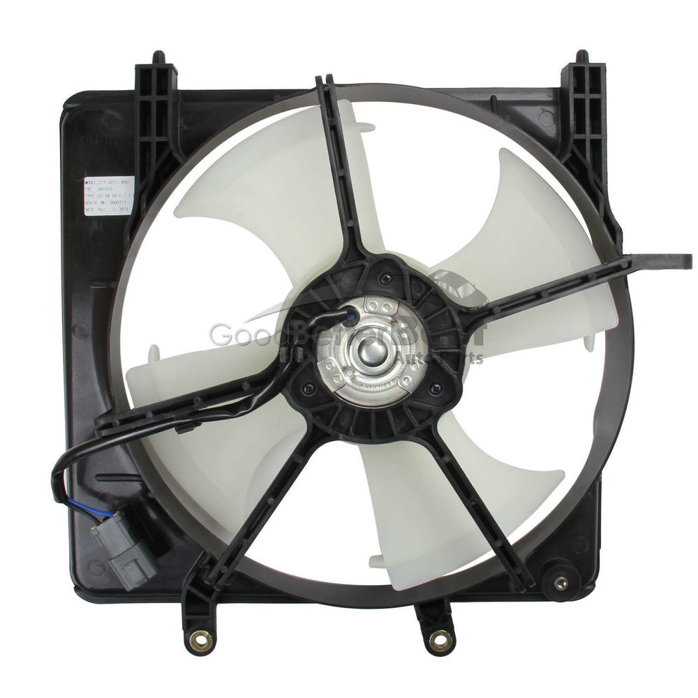 RADIATOR COOLING FAN ASSY BLADE/MOTOR/SHROUD HONDA FIT 20072008