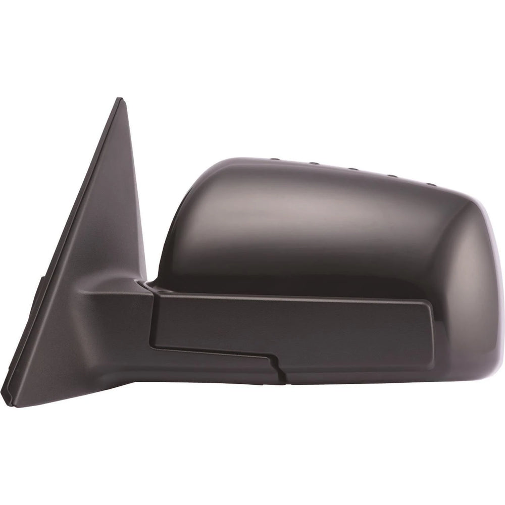 0912 KIA SOUL LH HEATED POWER FOLDAWAY OE MIRROR TEXTURED BLACK PTM COVER