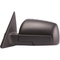 0912 KIA SOUL LH HEATED POWER FOLDAWAY OE MIRROR TEXTURED BLACK PTM COVER