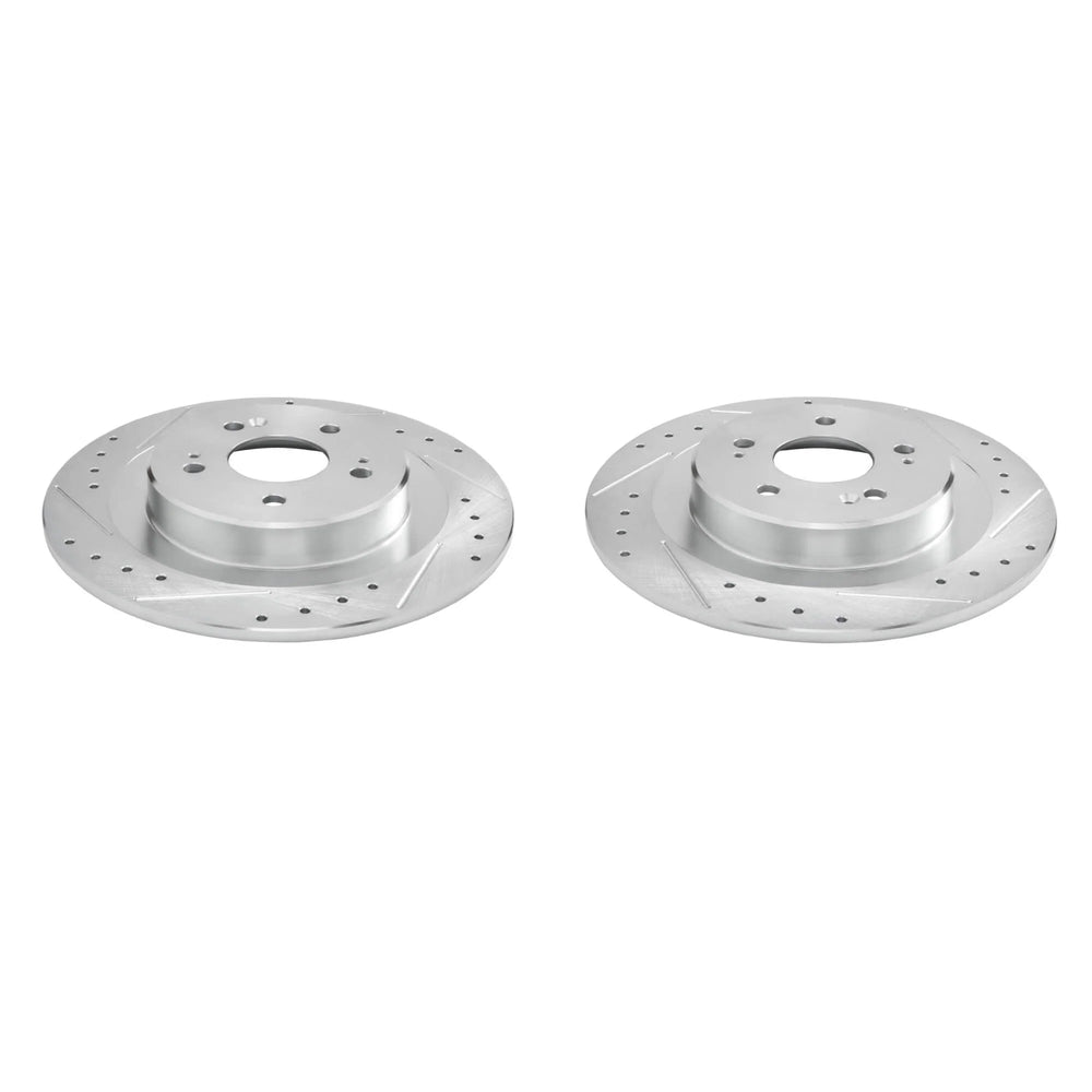 Power Stop 21-25 Acura TLX Rear Drilled & Slotted Rotor - Pair