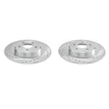 Power Stop 21-25 Acura TLX Rear Drilled & Slotted Rotor - Pair