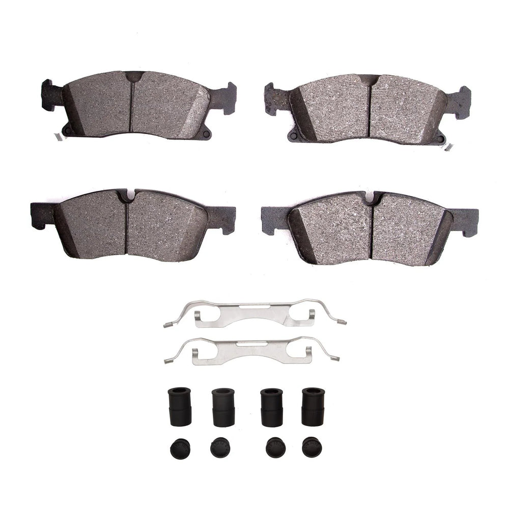 R1 11-22 Dodge Durango Front Euro Ceramic Pads & Hardware Kit