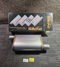 Race Muffler 2.5in Offset/Offset Each