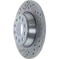 StopTech Select Sport 06-10 Volkswagen Jetta Slotted & Drilled Right Rear Rotor
