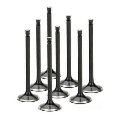 Supertech VW 1.8L/2.0L 8V Black Nitrided Exhaust Valve - Set of 4