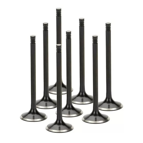 Supertech VW 1.8L/2.0L 8V Black Nitrided Exhaust Valve - Set of 4
