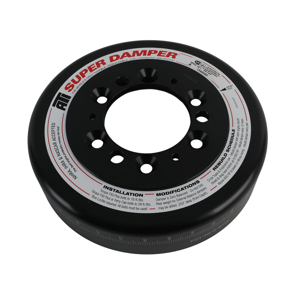 ATI Shell - Out - 7.07 - Steel - 3 Ring SMO Chevy 3 Bolt - Ext Used w/1Pc Hub/Inner Shell