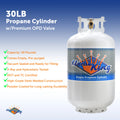 30LB LP CYLINDER W/OPD