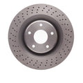 DFC 05-13 Cadillac XLR Front Drilled Brake Rotor