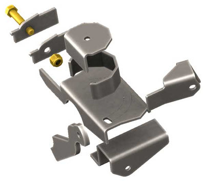 JEEP TJ LJ MJ XJ AND ZJ FRONT AXLE COIL SPRING BRACKETS