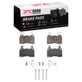 DFC 10-15 Chevrolet Camaro Front 5000 Advanced Low Metallic Brake Pads and Hardware Kit