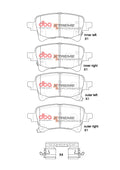 DBA 20-22 Jeep Gladiator Rear XP Performance Brake Pads
