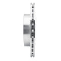 R1 Concepts Brake Rotor Drilled and Slotted Silver Fits Mitsubishi Lancer