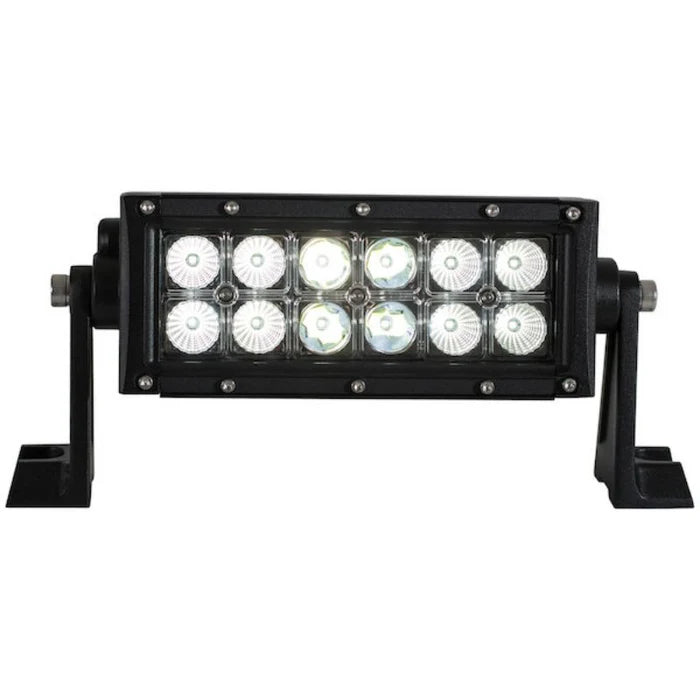 8 INCH 3240 LUMEN LED CLEAR COMBINATION SPOTFLOOD LIGHT BAR