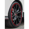 SET OF 4 ALLOYGATOR INTER RED 19
