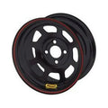 Wheel 14x7 D-Hole 4x100 4.0in BS Black