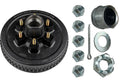 HUB/DRUM ASSEMBLY LOADED 7000LB CAPACITY 8 X 6.5 I/2IN20 12IN BRAKES