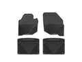 WeatherTech 07-08 Honda Fit Front and Rear Rubber Mats - Black