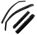 WeatherTech 05-15 Toyota Tacoma DC Front&Rear Side Window Deflectors - Dark Tint