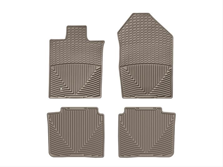 WeatherTech Tan Front and Rear All-Weather Floor Mats Fits -20-10 Ford Lincoln Mecury W97TN-W256TN