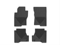 WeatherTech 08+ Nissan Xterra Front and Rear Rubber Mats - Black