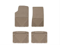 WeatherTech 03-07 Cadillac CTS/CTS-V Front and Rear Rubber Mats - Tan