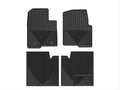 WeatherTech 09+ Ford F150 (Fits Vehicles w/2 Retention Posts) Front and Rear Rubber Mats - Black