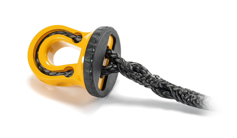 SPLICER 3/81/2IN SYNTHETIC ROPE SPLICEON SHACKLE MOUNT YELLOW