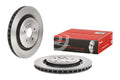 Brembo 20-22 Jeep Gladiator/18-22 Jeep Wrangler Front UV Coated Rotor