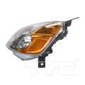 LH H/LAMP 4DR SDN; INCL SIDE MARKER/PARK/SIGNAL LMPS; W/O BULBS OR SOCKETS CIVIC 0103; HYBRID 0303