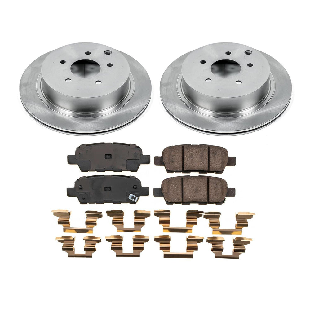 Power Stop 2009 Infiniti FX35 Rear Autospecialty Brake Kit
