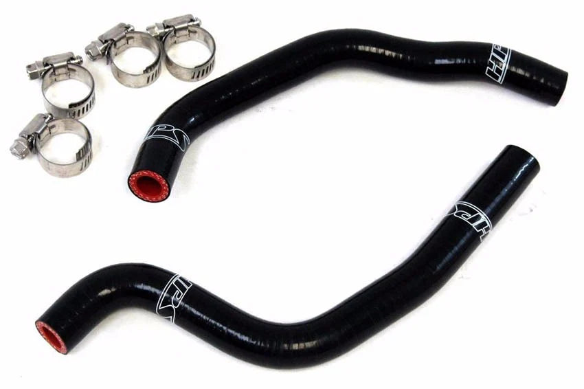 HPS Performance Black Reinforced Silicone Radiator Hose Kit for Honda 96-99 CR80R 2 Stroke